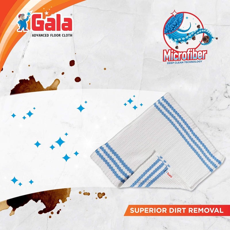 Gala Microfiber Cleaning Cloth Pack of 1 White - Image 3