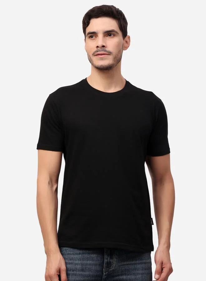 ستايلوكس Stylox Solid Short Sleeve Regular Fit T-Shirt