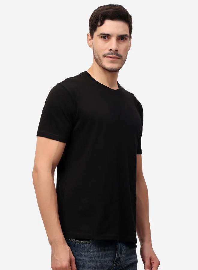 ستايلوكس Stylox Solid Short Sleeve Regular Fit T-Shirt