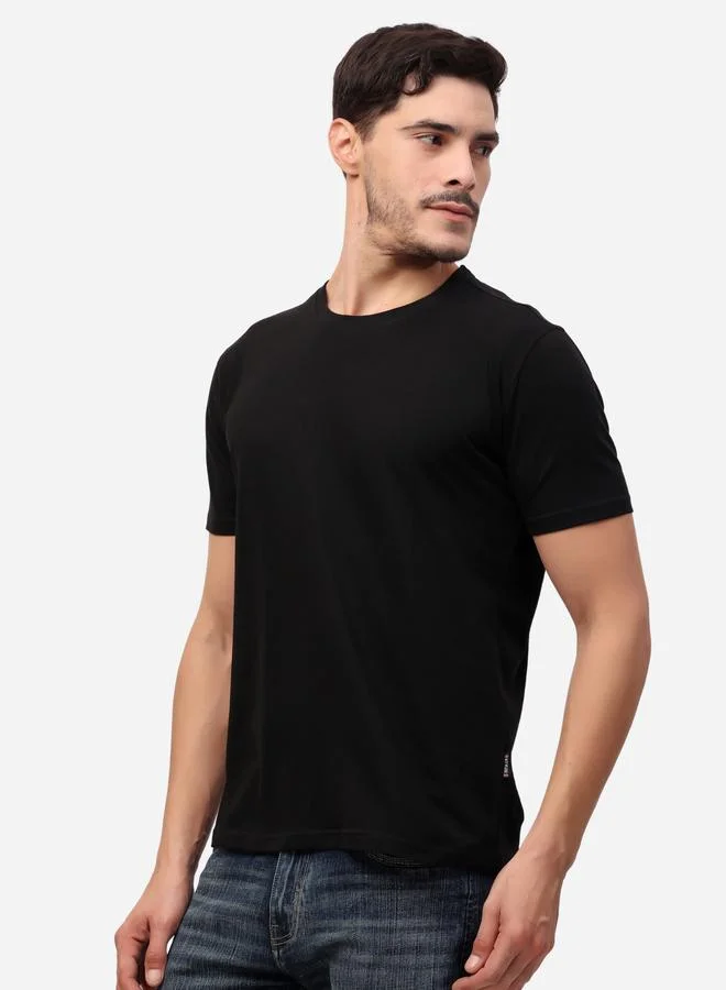 ستايلوكس Stylox Solid Short Sleeve Regular Fit T-Shirt