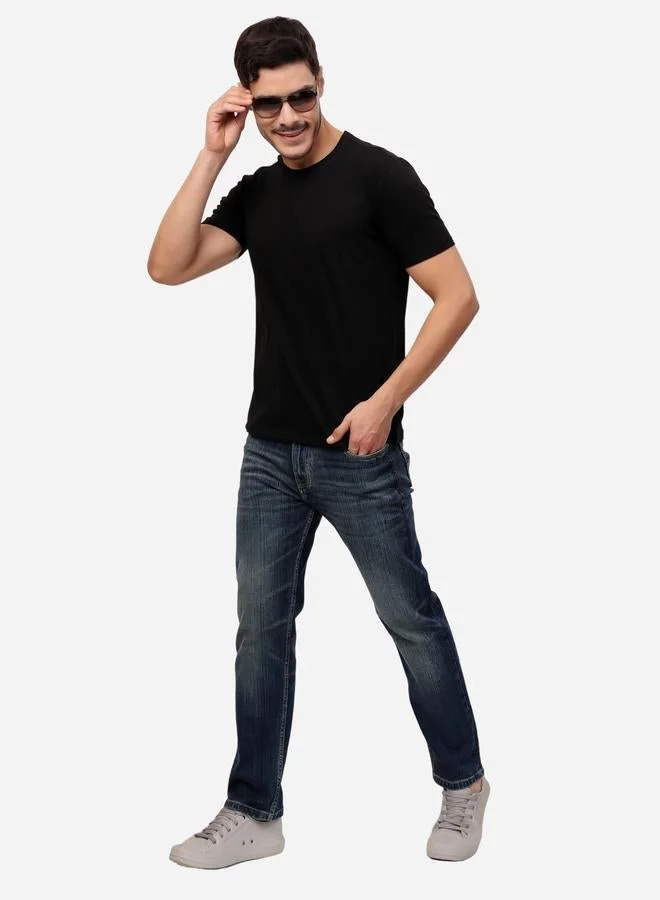 ستايلوكس تيشيرت ستايلوكس بأكمام قصيرة قطن بقصة عادية