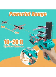 MUMS PLANET Catapult Plane Game, 4-Plane Game, Kids Games, Fun Outdoor Sports Games, Games for Boys and Girls, Best Birthday Choices  - Image 4