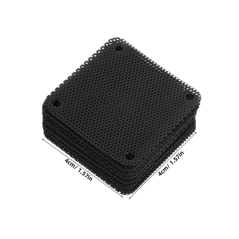 PVC Mesh Fan Dust Filters 20pcs 4cm For Computer Cooling Components Protection - Image 3