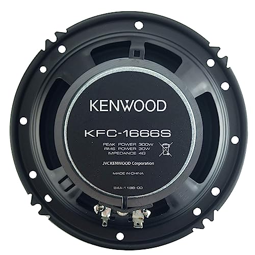KENWOOD سماعات كينوود KFC-1666S 300 واط 6.5 بوصة 2-طريق مع معزز مجال الصوت - زوج - Image 4