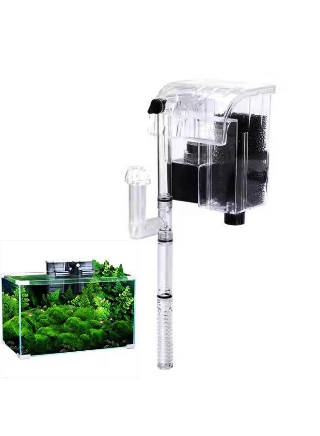Generic High-Efficiency Hang-On Aquarium Filter – 300L/h Flow, Silent Operation & Easy Setup - Image 1