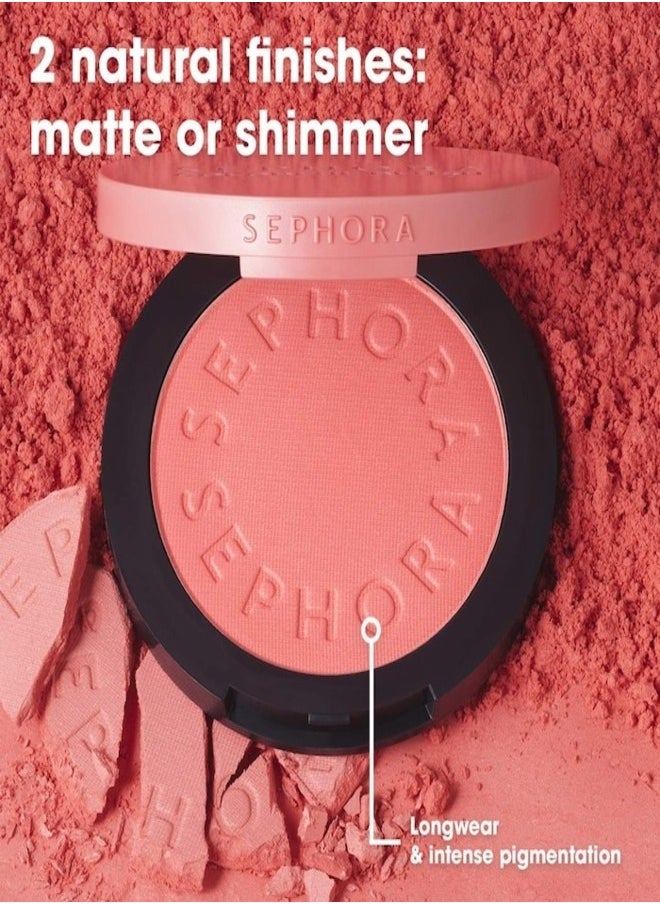SEPHORA - SEPHORA COLLECTION Colorful Blush – Shade 17 Hey Jealousy (3.50g) | Deep Berry Pink, Highly Pigmented, Blendable & Long-Lasting Powder Blush for a Bold, Flattering Flush on All Skin Tones - Image 1