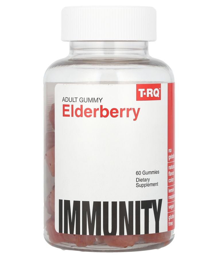 Elderberry Immunity Lemon Raspberry 60 Gummies