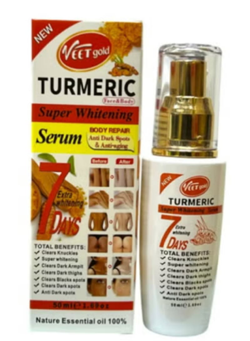 Turmeric Face And Body Super Whitening Serum 50ml