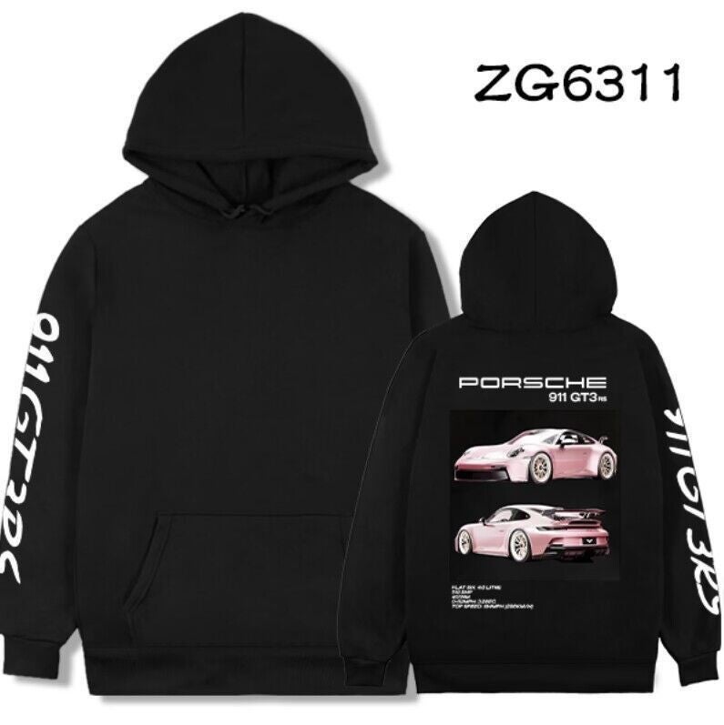 New Gothic Large Profile Hoodie Long Sleeve Harajuku Sweater Men'S And Women'S Beautiful Hip-Hop Retro Friends Winter - Image 3