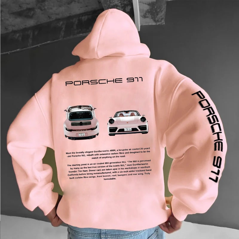 New Gothic Large Profile Hoodie Long Sleeve Harajuku Sweater Men'S And Women'S Beautiful Hip-Hop Retro Friends Winter - Image 2