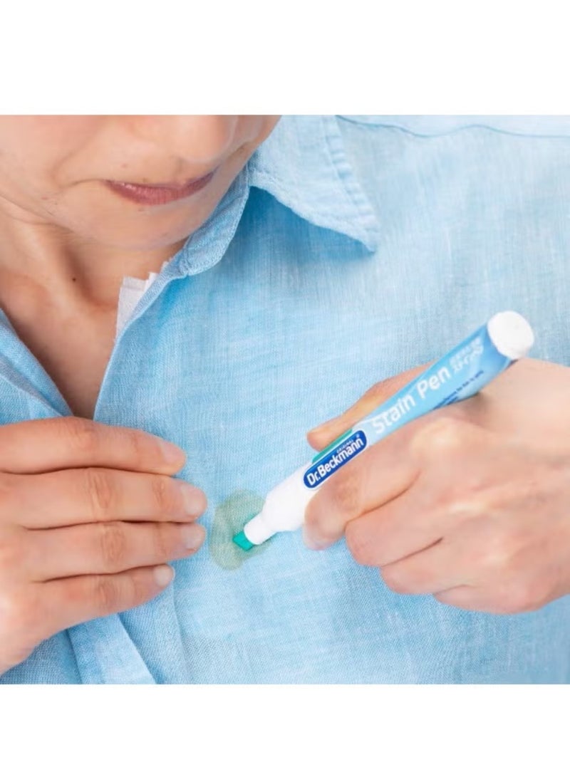 Dr. Beckmann Stain Remover Roll On 75 Ml + Stain Pen 9 Ml - Travel Friendly - Easy to carry - Effective & Easy Stain Remover - Gentle on Color & Fabrics - Quick Action - Works on All Stains - Image 2