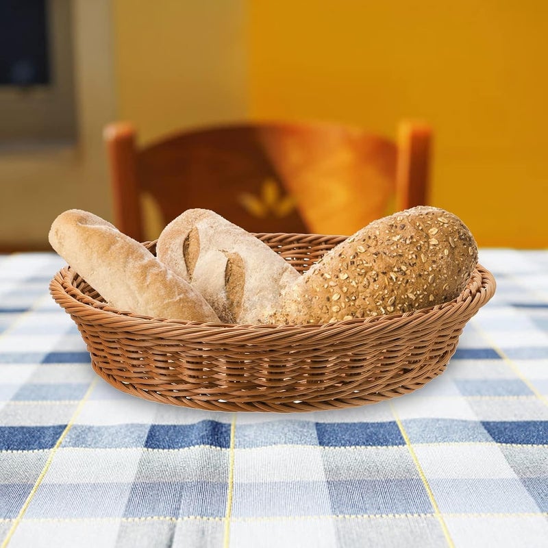 Paulsons Hospitality Round Bread Basket Fruit Basket with Transparent Dome Lid Basket For Restaurant/Home/Hotel Round Food Storage Basket Cake Stand Dome15"x4" (Pack of 1Pc)  - Image 4