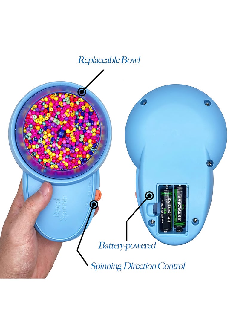 Goldfish Electric Two Way Beading Kit For Jewelry Making Contains 1 Pc Automatic Beading Spinner With 3 Pcs Beading Bowls And 2 Pcs Beading Needles - Image 4