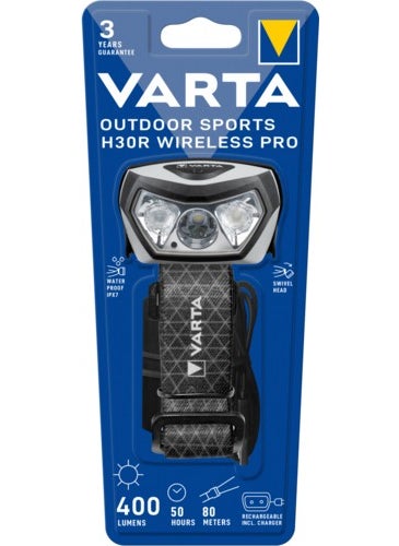 VARTA 18650 Outdoor Sports H30R Pro Headlamp Wireless Aydos  - Image 1