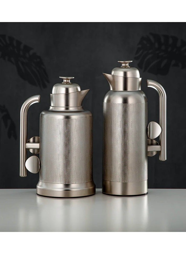 السيف  طقم ترامس ساندرا من السيف للشاي والقهوة بتصميم أنيق 1 لتر / 1 لتر - Image 1