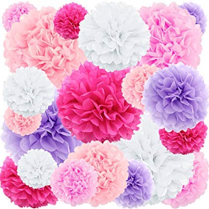 Just Flowers زهور فقط ورق غير منسوج وورق مناديل 24x28 بوصة لتغليف الباقات والحرف اليدوية (ألوان مختلطة، 15 ورقة) - Image 4