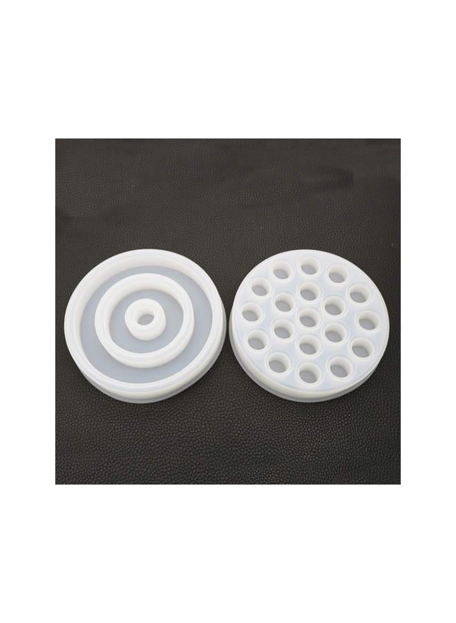 klarako Resin Casting Mold Storage Box Epoxy Mold Silicone Casting Mold DIY Craft Making Accessories for Jewelry Lipstick Epoxy Resin Pigment Storage Style 2 - Image 5