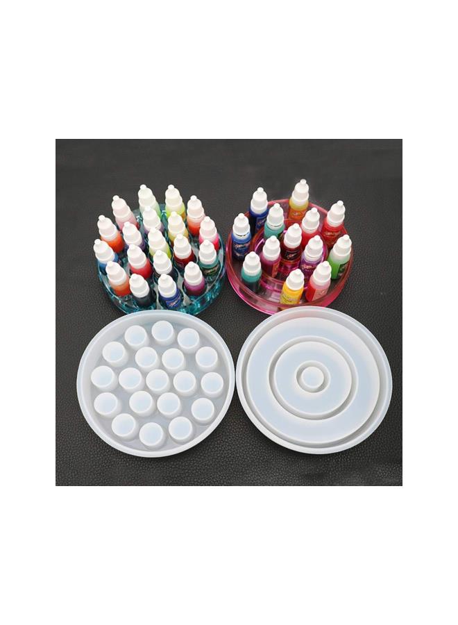 klarako Resin Casting Mold Storage Box Epoxy Mold Silicone Casting Mold DIY Craft Making Accessories for Jewelry Lipstick Epoxy Resin Pigment Storage Style 2 - Image 4