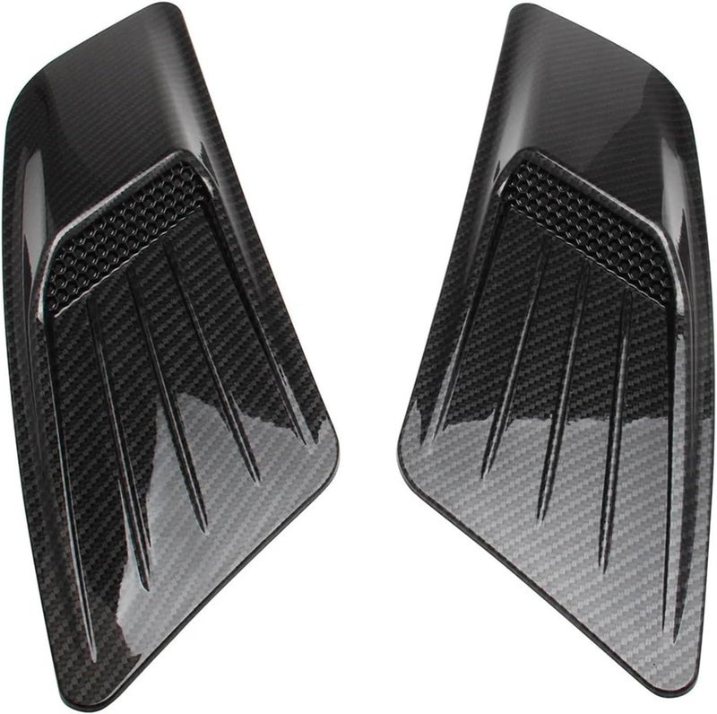 for Mustang 2015-2020 2021 2022 Car Air Intake Scoop Bonnet Hood Vent Louver Cooling Panel Turbine Engine Cover Trim - Image 5