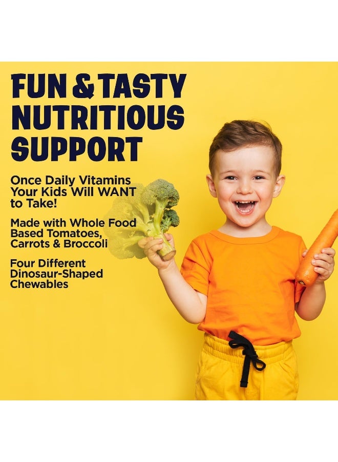 KAL MultiSaurus Kids Chewable Vitamins Mixed Berry - Image 3