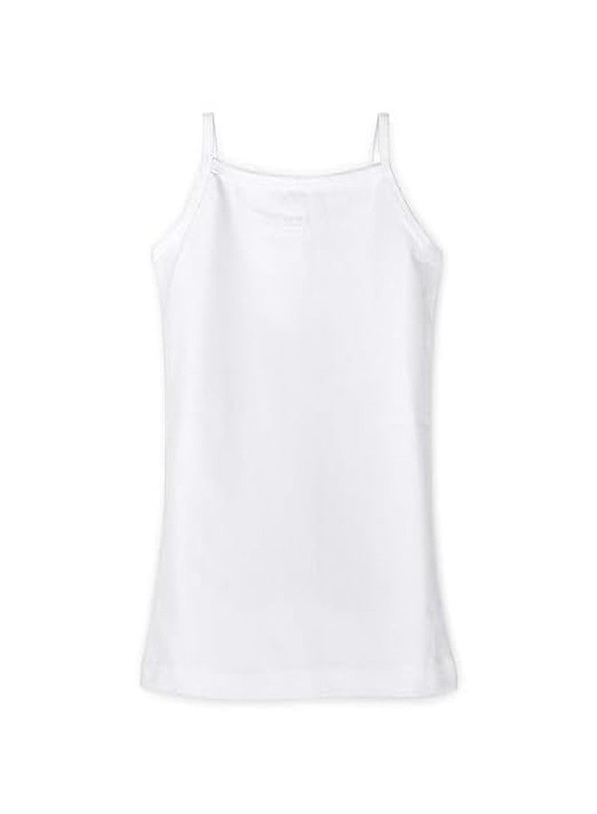 Hivata Women Sameej Baby Girls Soft Cotton Printed Vest Inner Wear for Infants Sando Vest Kids Toddler Camisole Baniyan White Color Vest Pack of 2 (Medium (10-12Y Year)) - Image 2