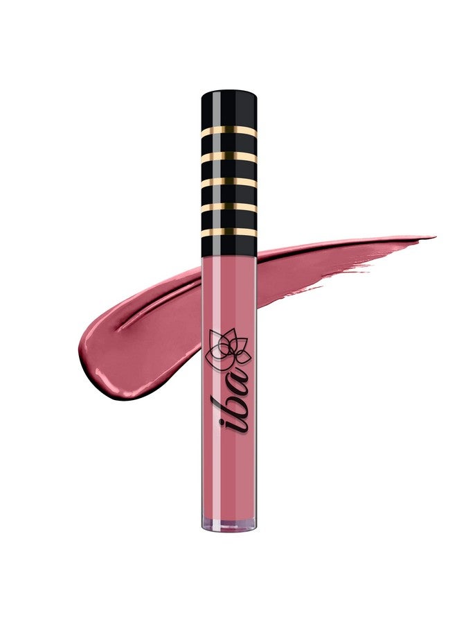 إيبا أحمر شفاه سائل غير لامع من إيبا ماكس - وردي مرح | غني بفيتامين إي وزيت اللوز | مقاوم للتحول ويدوم طويلاً | مقاوم للماء والتلطخ | لمسة نهائية مخملية غير لامعة وصبغية للغاية | خفيف الوزن ومريح | غير لزج ولا يسبب الجفاف | مكياج الشفاه | 2.6 مل - Image 1