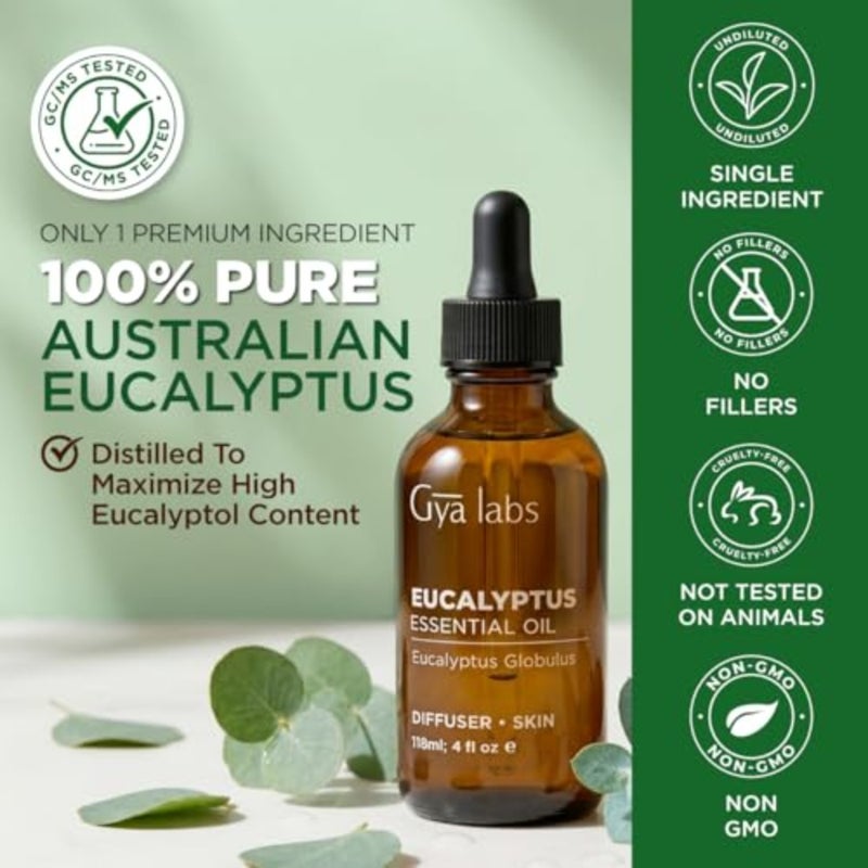 زيت الأوكالبتوس العطري للاستخدام المنزلي والعطور العلاجية، زيت الأوكالبتوس النقي بنسبة 100%، لون شفاف، درجة علاجية طبيعية، مثالي لصنع الشموع بنفسك، وتطبيقات العناية بالشعر والبشرة. - Image 3