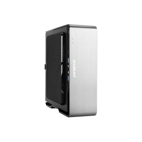 IN WIN InWin Chopin MAX-Mini-ITX Case-Includes 200W 80+ Gold Power Supply-Supports AMD, Intel CPU-Customizable I/O Strip-Silver-IW-CS-CHOPINMAXSIL-PS200W - Image 1