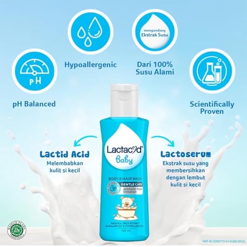 lactacyd حمام لكتا سيد للأطفال - Image 3