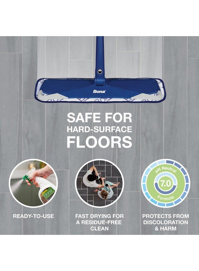 BONA رذاذ منظف الأرضيات متعدد الأسطح - 32 أونصة سائلة - رائحة الليمون والنعناع - قابل لإعادة التعبئة - حل تنظيف الأرضيات خالي من البقايا للحجر، البلاط، اللامينيت، والأرضيات الفينيل - Image 2