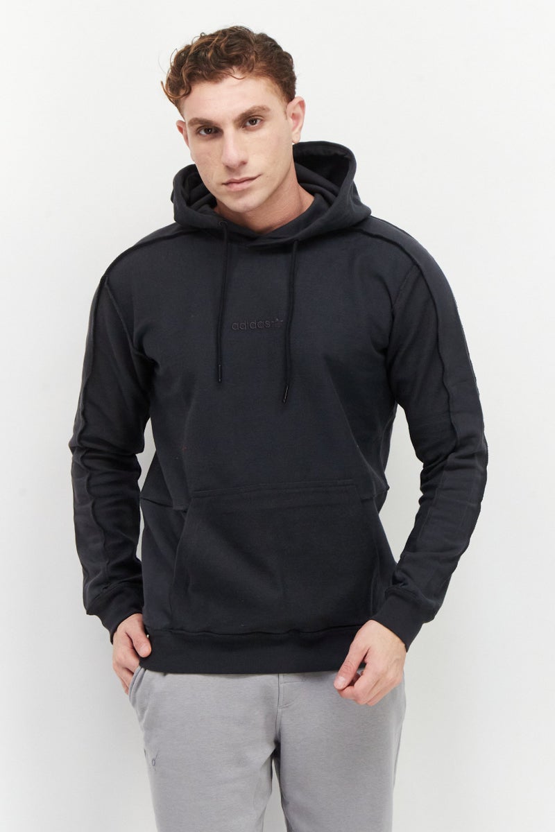 adidas Originals Men Sportswear Fit Outdoor Hoodie, Carbon Black  - Image 1