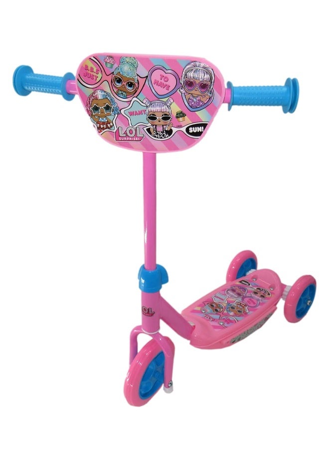 L.O.L. SURPRISE! L.O.L 3 Wheels Scooter for Kids Pink