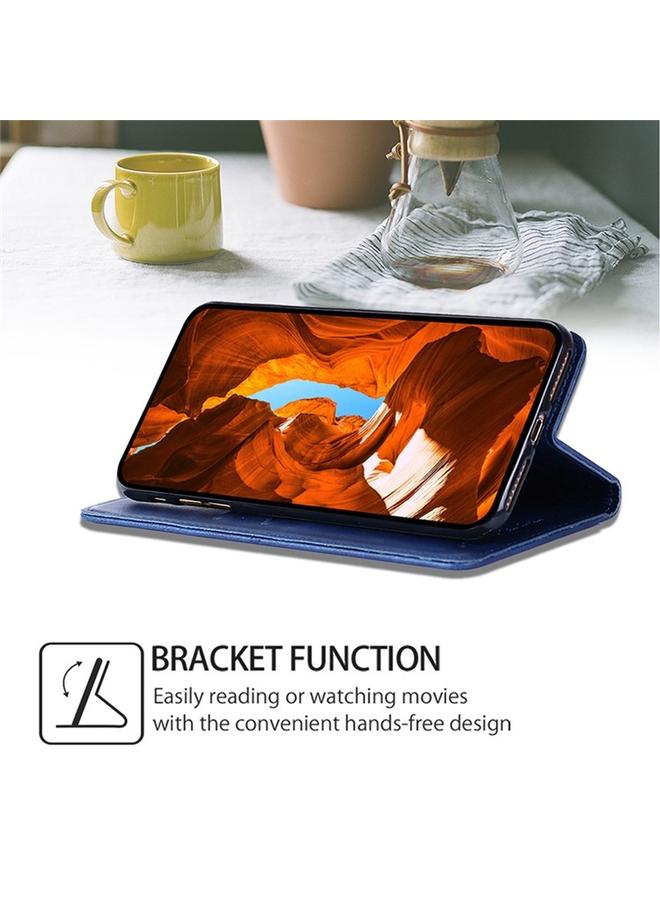 S-TOP Case For OnePlus Ace 3 Pro 5G Cow Texture Magnetic Leather Phone Case - Image 3