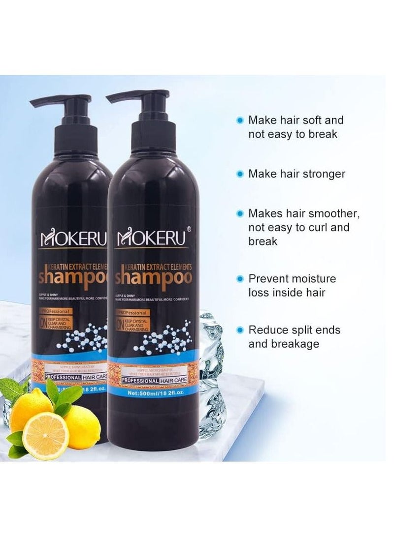 موكيرو شامبو وبلسم موكيرو للعناية الكاملة بالشعر بالكيراتين والكولاجين والمزيد - Image 5