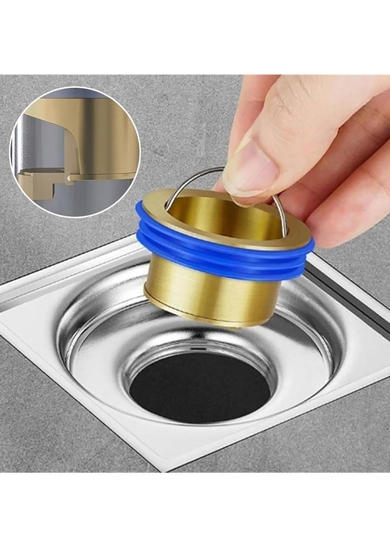 Oasisgalore 2 Pack Drain Deodorizer & Backflow Preventer for Toilet, Bathroom, Kitchen.  - Image 1