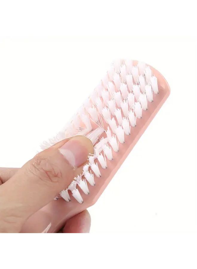 Nordic Blue Reusable Plastic Cleaning Brush For Shoes Bathroom Kitchen Outdoor - Image 3