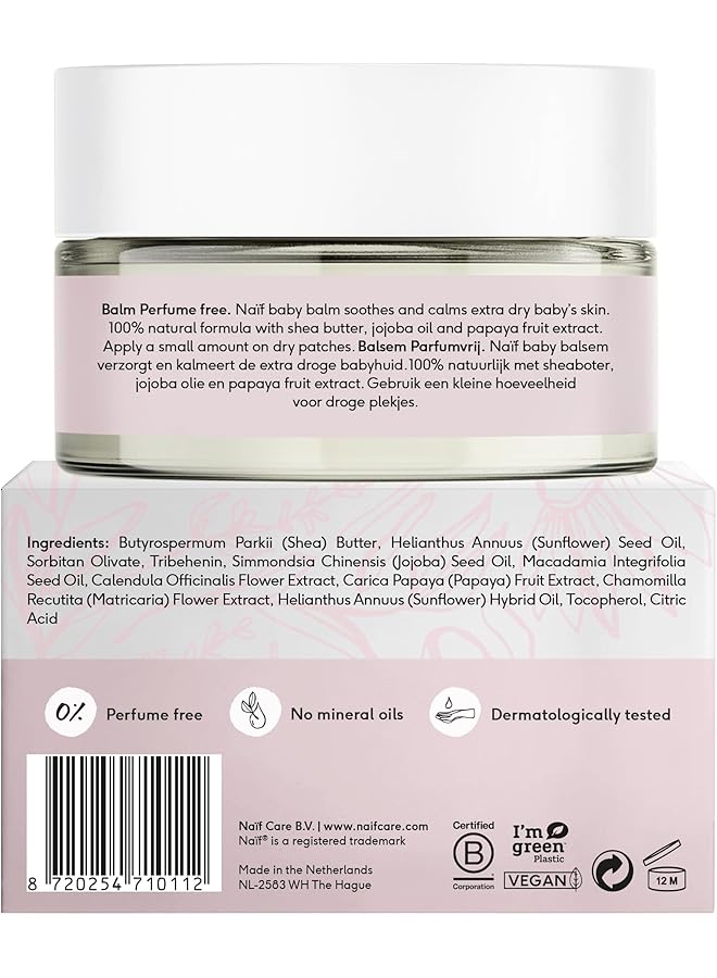 Naif Baby Balm Fragrance Free For Baby & Child 75 Ml - Image 2