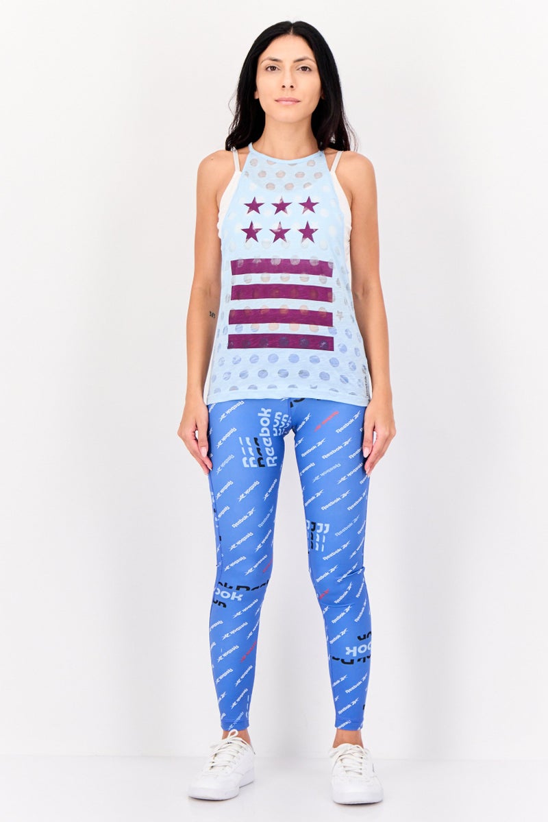 Reebok Women Sportswear Fit Sleeveless Yoga Tank Top, Multicolor - Image 4