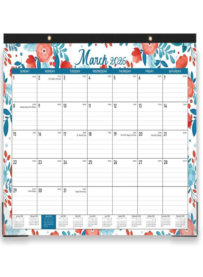 MaaIbok 2024-2025 Desk Calendar - Calendar from July 2024 - December 2025,18 Months Monthly Desk Calendar, 12" x 17", Desk Pad, Large Ruled Blocks - Image 1