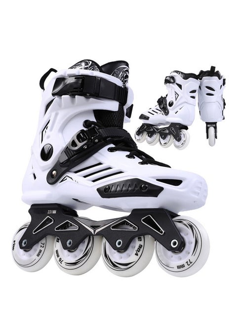 Professional Single Row Roller Blades Speed Skating Shoes