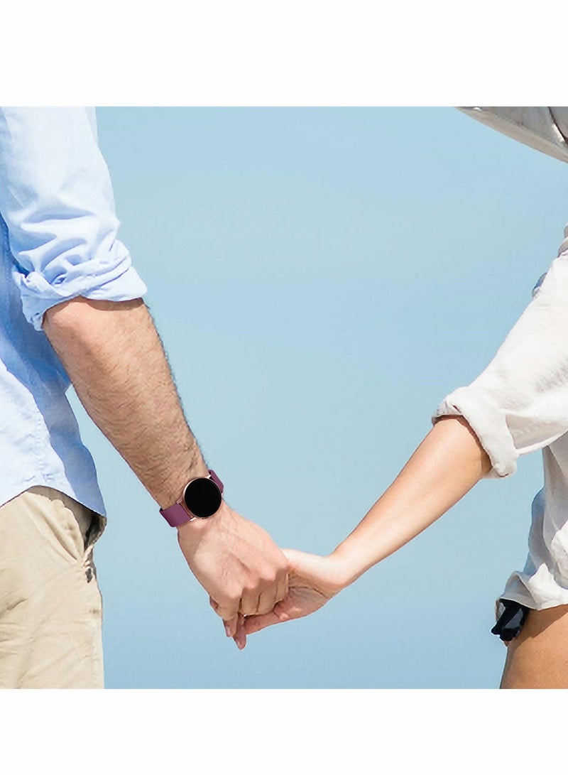 KASTWAVE 3 Pack 20 mm Watch Bands Compatible for Samsung Galaxy Watch Active 2 - Image 4