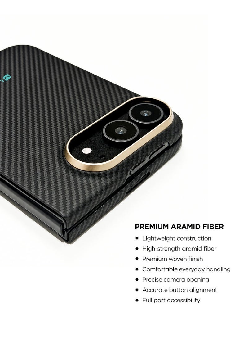 LOOP  Kevlar Cover for iPhone Duo, Premium Aramid Fiber Case, Ultra-Slim Lightweight Protective Cover, Precision Fit, Durable Woven Finish - Image 4
