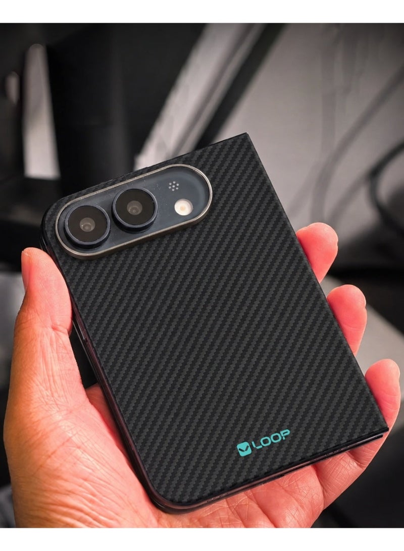 LOOP  Kevlar Cover for iPhone Duo, Premium Aramid Fiber Case, Ultra-Slim Lightweight Protective Cover, Precision Fit, Durable Woven Finish - Image 2