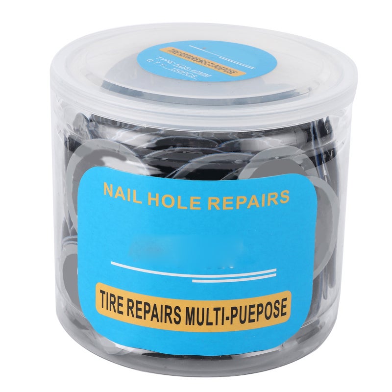 Tire Repair Patch 42mm Premium Rubber - Durable High Temperature Resistant Tubeless Tyre Patch for Car Motorcycle Emergency Puncture Repair - Image 2