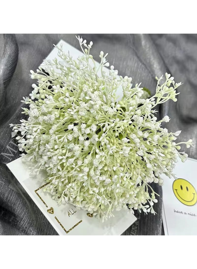 Huitich Artificial Flower Decor for Home, Parties, and Weddings Beige  - Image 4