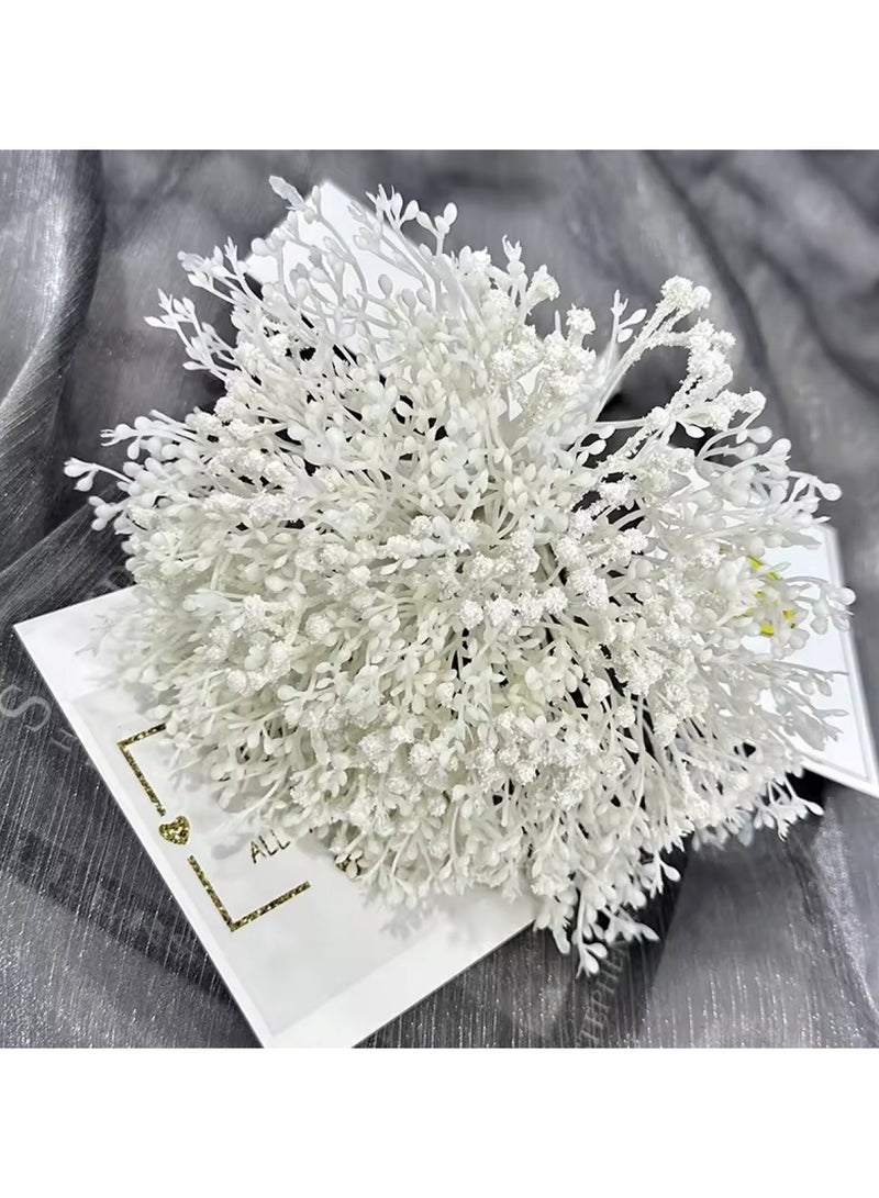 Huitich Artificial Flower Decor for Home, Parties, and Weddings Beige  - Image 3