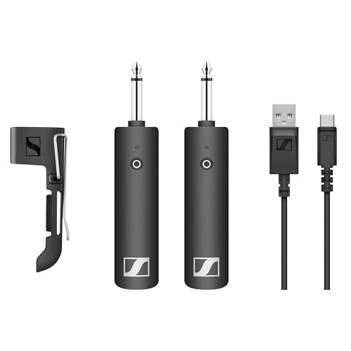 Sennheiser XSW-D Instrument Base Set | Wireless Digital Audio System | 2.4 GHz Transmission | 75m range | 5 hours battery life | Ideal for Live Gigs, Studio Recording, Rehearsals & Jam Sessions - Image 1