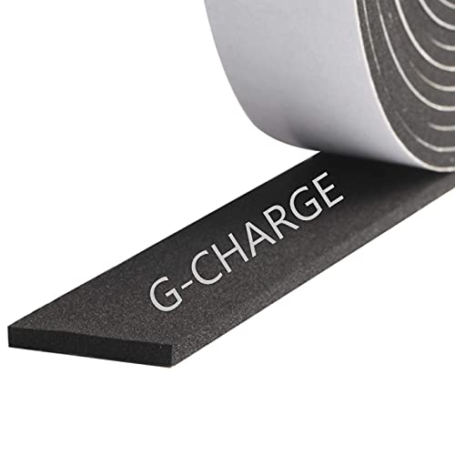 G-CHARGE Single Side High Density Self Adhesive Foam Seal Tape, Weather Stripping Doors and Window Insulation Soundproofing, (24mm x 3mm x 10 Meter) - Image 1