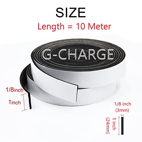 G-CHARGE Single Side High Density Self Adhesive Foam Seal Tape, Weather Stripping Doors and Window Insulation Soundproofing, (24mm x 3mm x 10 Meter) - Image 3
