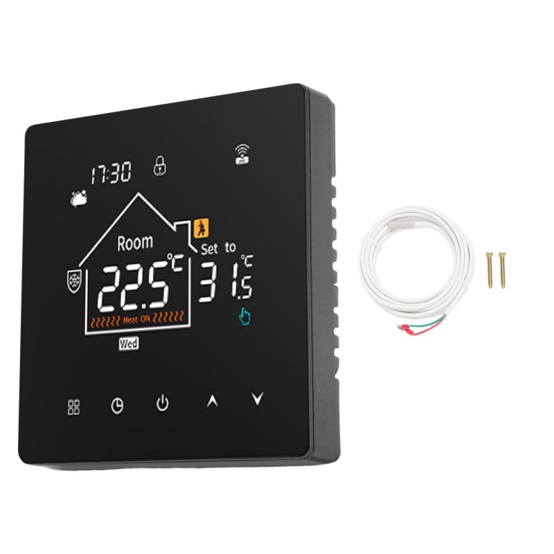 Programmable Thermostat:  LCD Touch Screen - Easy To Operate Digital Thermostat For Home Office Hotel Malls Farms - Image 1